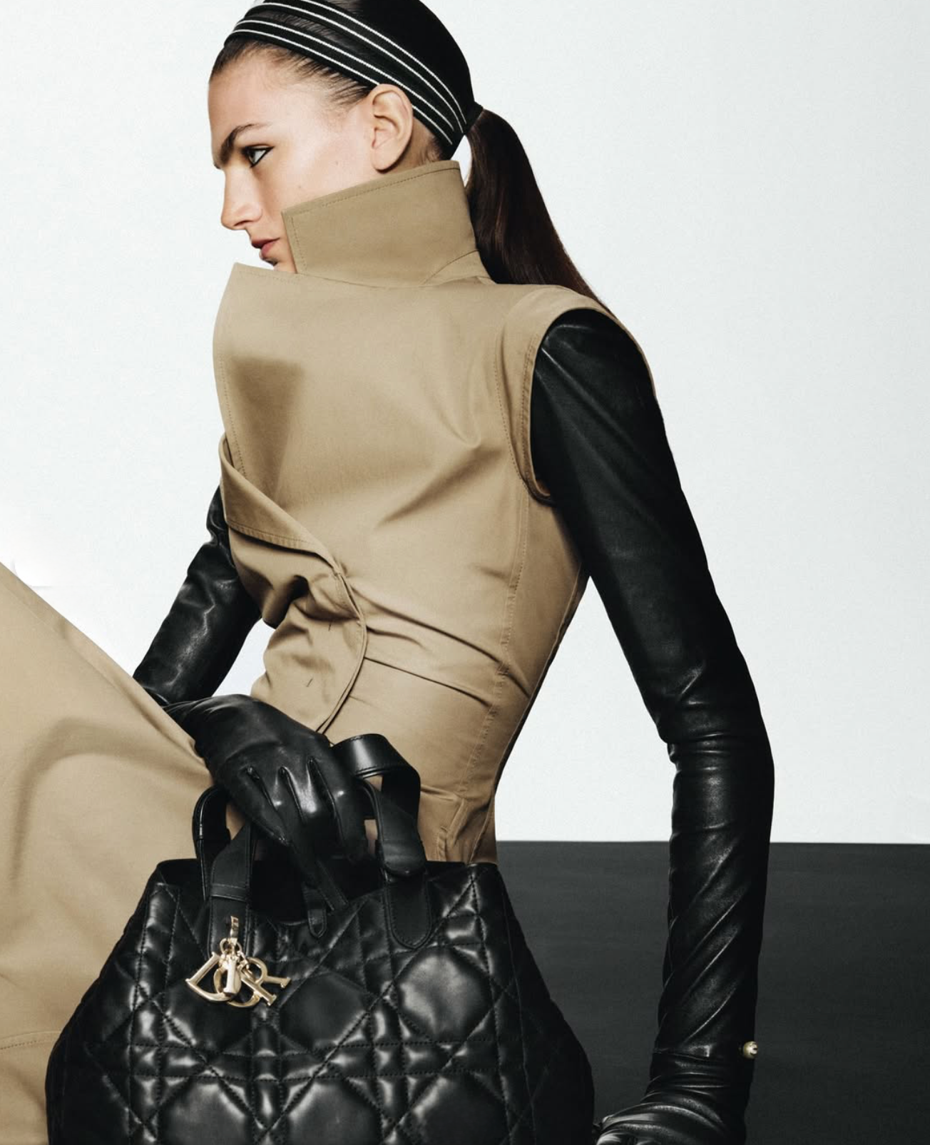 Dior's SS2025 'Essential Punctuations' Carlijn Jacobs in